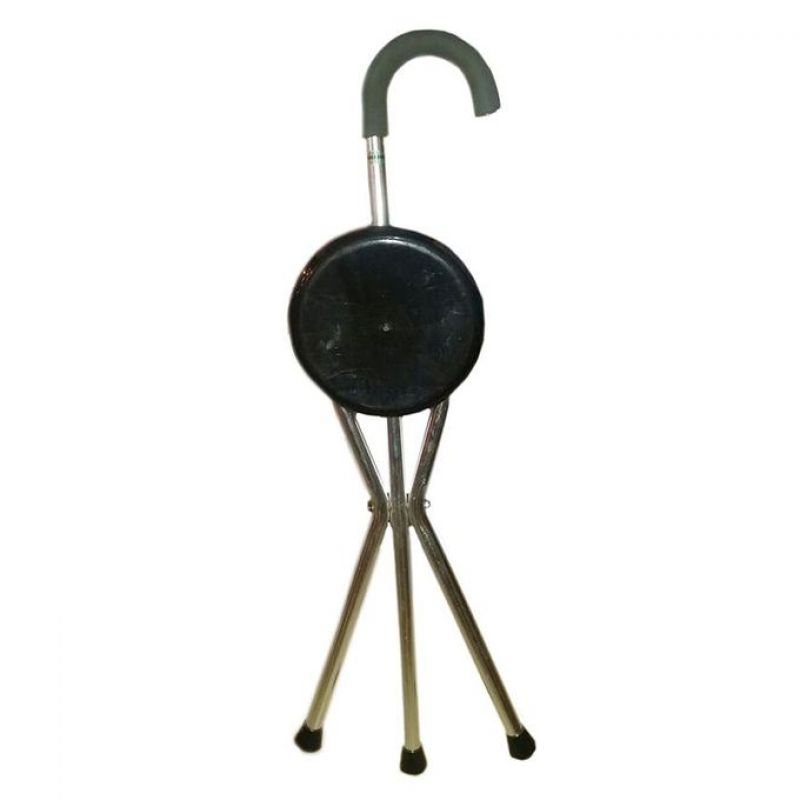 Folding Stick Chair - Black